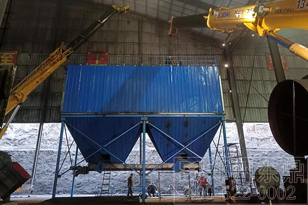 陜西咸陽煤泥烘干機設備項目安裝現(xiàn)場