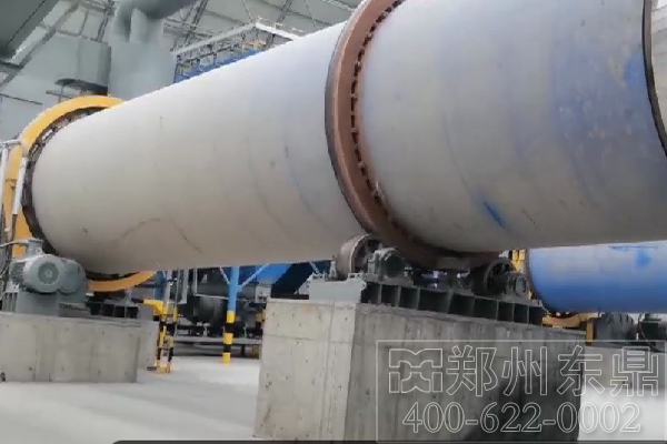 山西運城煤泥烘干機試機運行現(xiàn)場